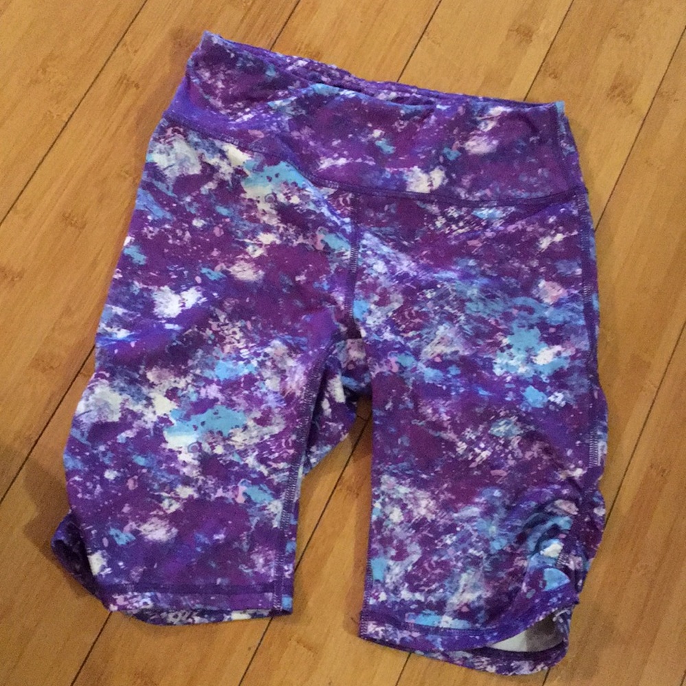 Long workout shorts